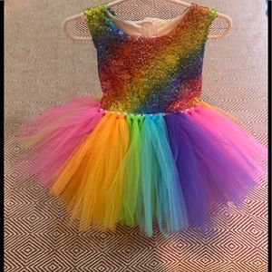 Colorful tutu dress
